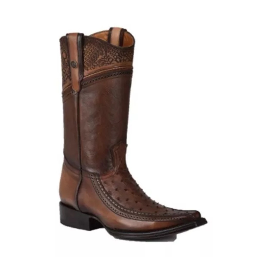 NIB Cuadra Ostrich Leather Boots